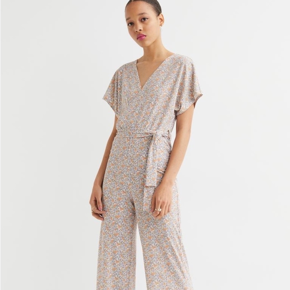V-Neck Jumpsuit NEW